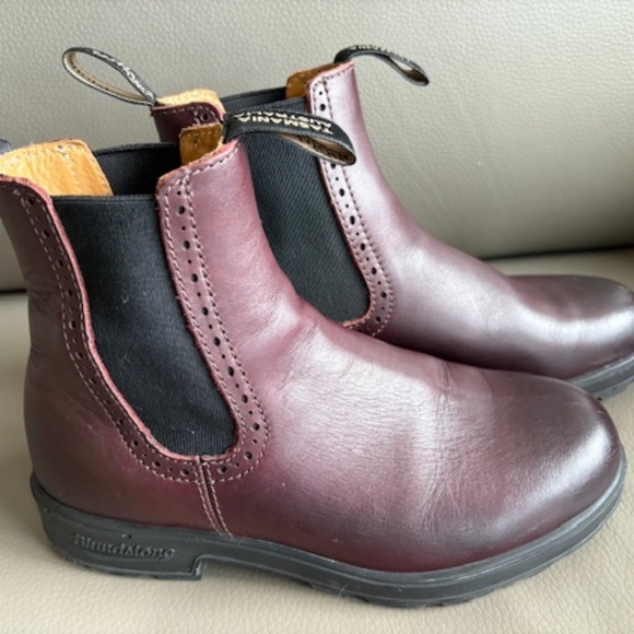 Blundstone Originals #1352 Women's sz US 7.5 (4.5 AUS) High Top boots shiraz red - Picture 1 of 16